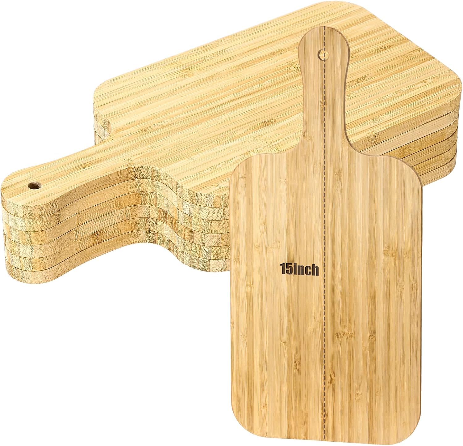 Thick Wood Cutting Boards Set for Chopping and Serving Needs