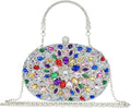 Rhinestone Clutch Purses for Women Evening Wedding Formal (Style VMWX)