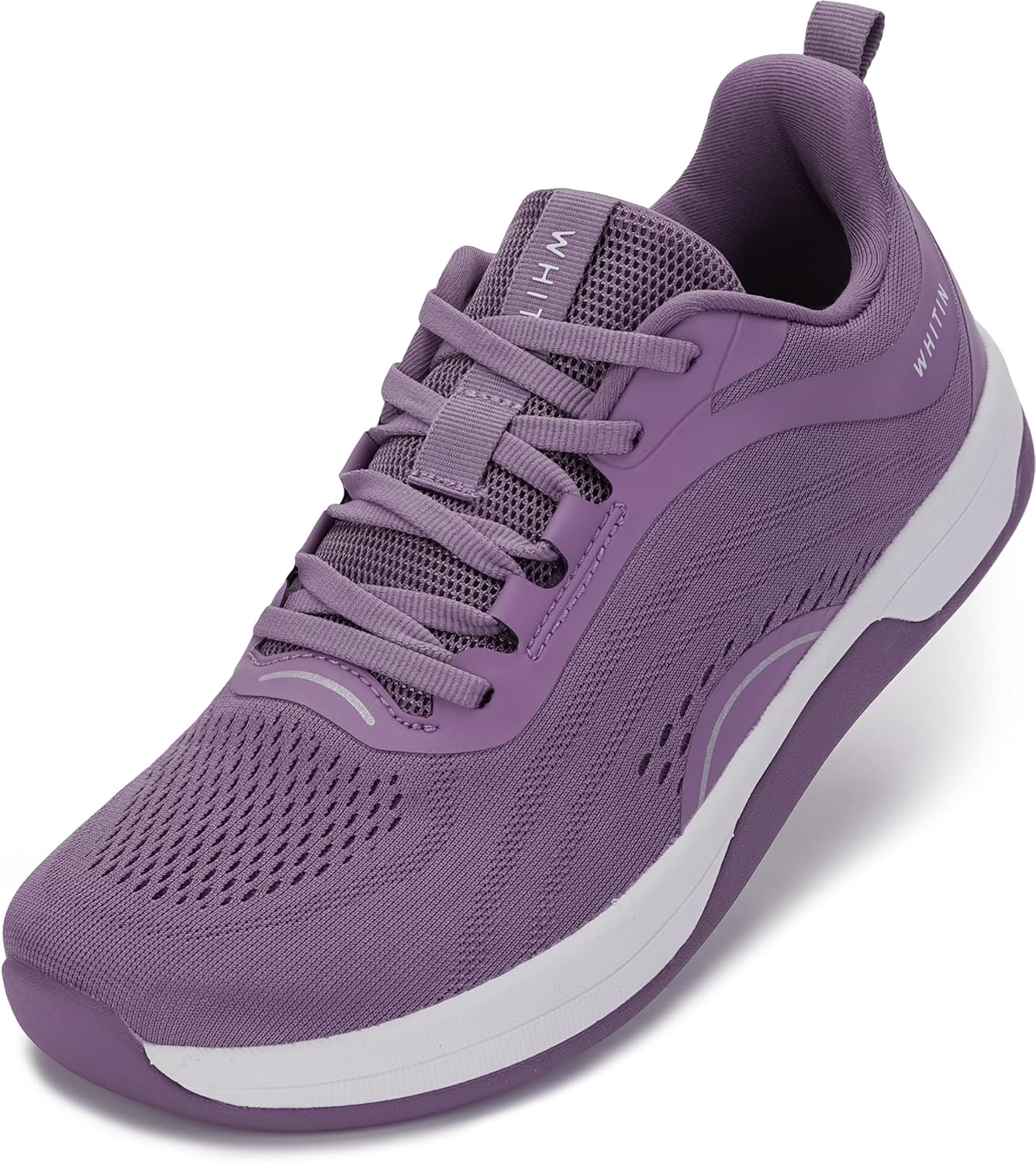 WHITIN Women's Wide Toe Box Road Running Shoe for Comfort