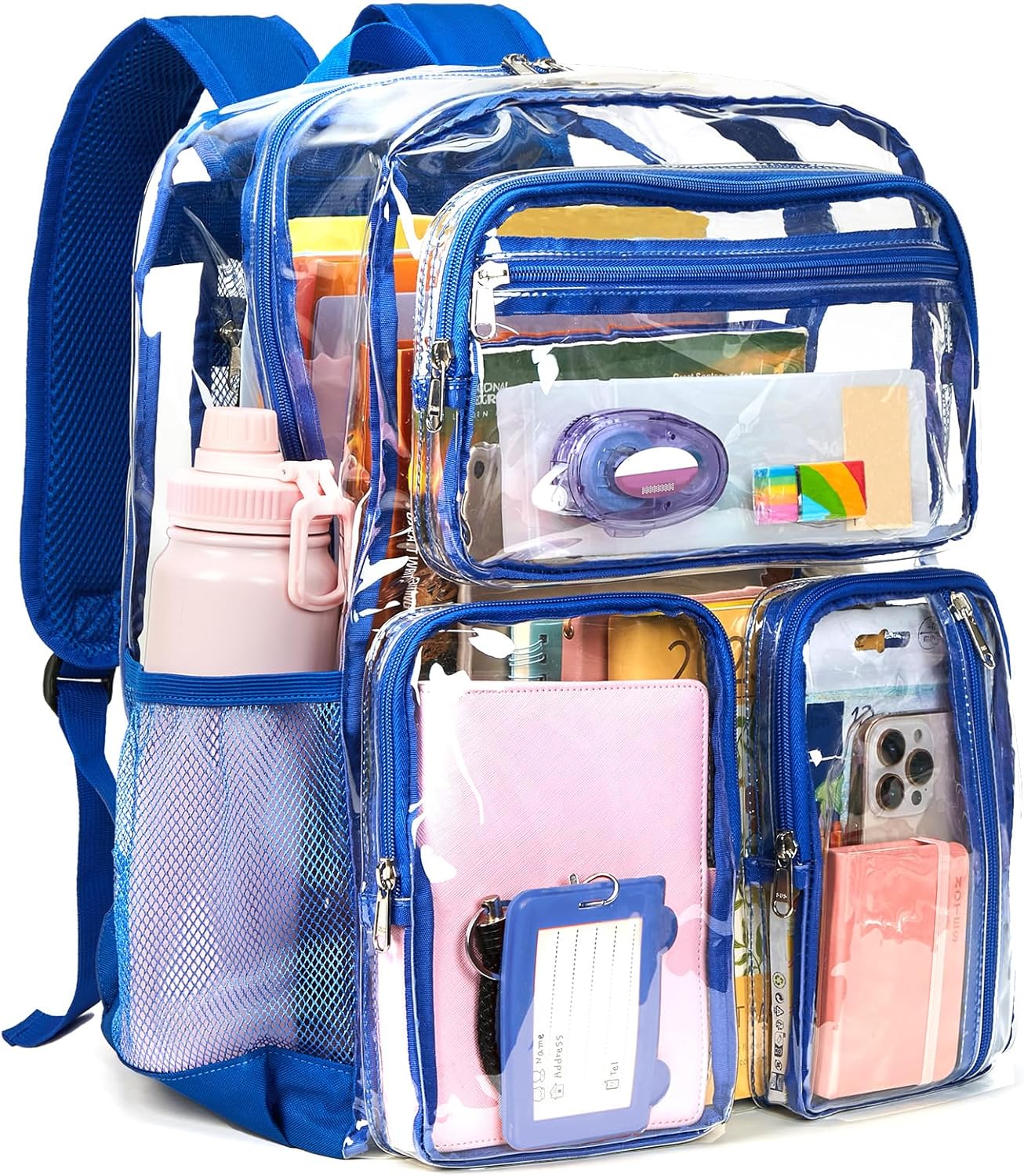 Vorspack Clear Backpack Heavy Duty Extra Large for College
