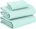 RUVANTI 100% Cotton Flannel Sheets Twin Size - Cozy All-Season Set