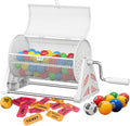 Raffle Drum 7in Ticket Spinner with Detachable Tripod - Portable Fair