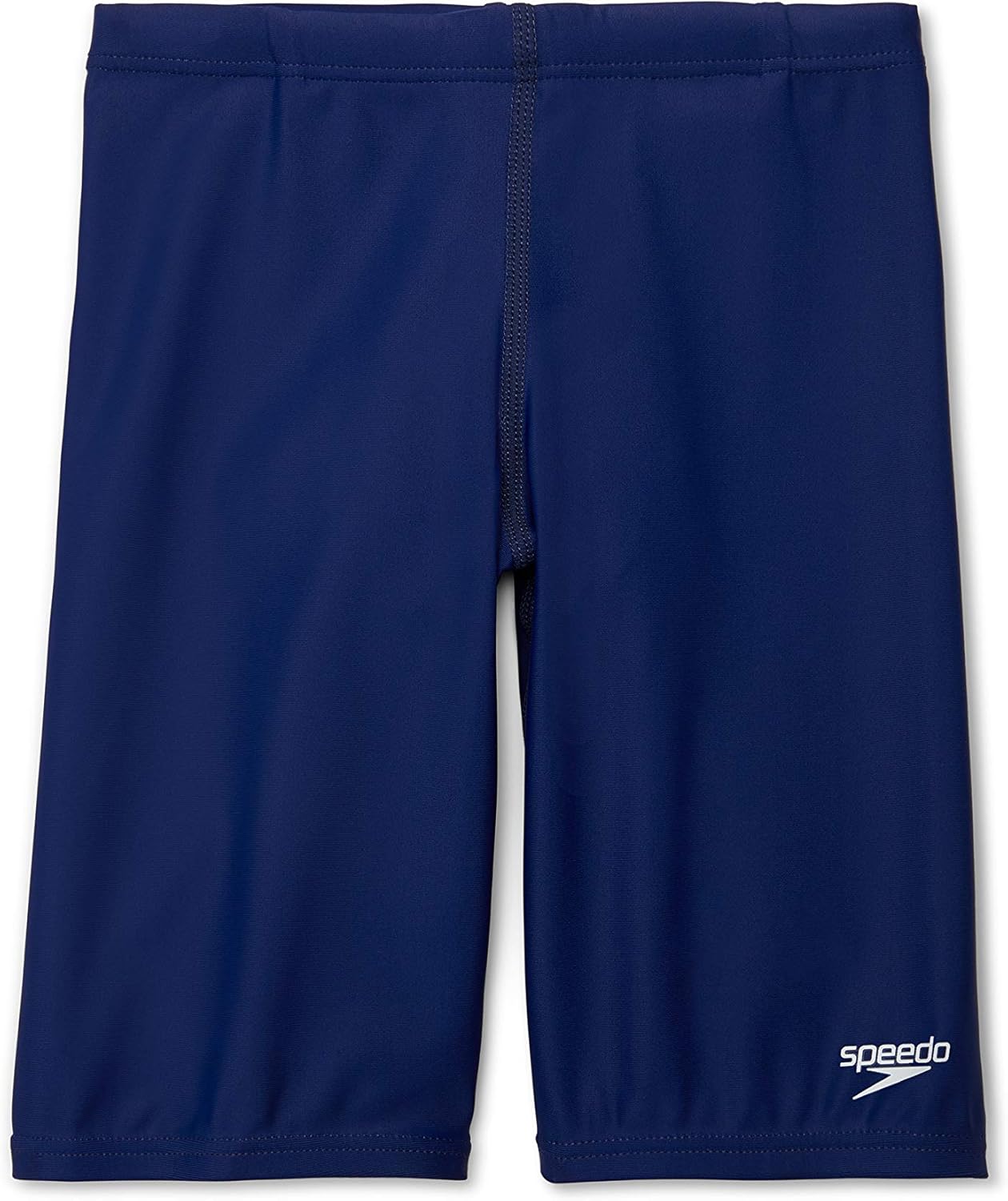 Speedo Boy's Swimsuit Jammer Begin to Swim Solid for Durability