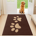 Buganda Dog Door Mat for Muddy Paws - Absorbent Low-Profile Mat
