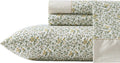 Queen Cotton Percale Sheet Set - Crisp Breathable Bedding
