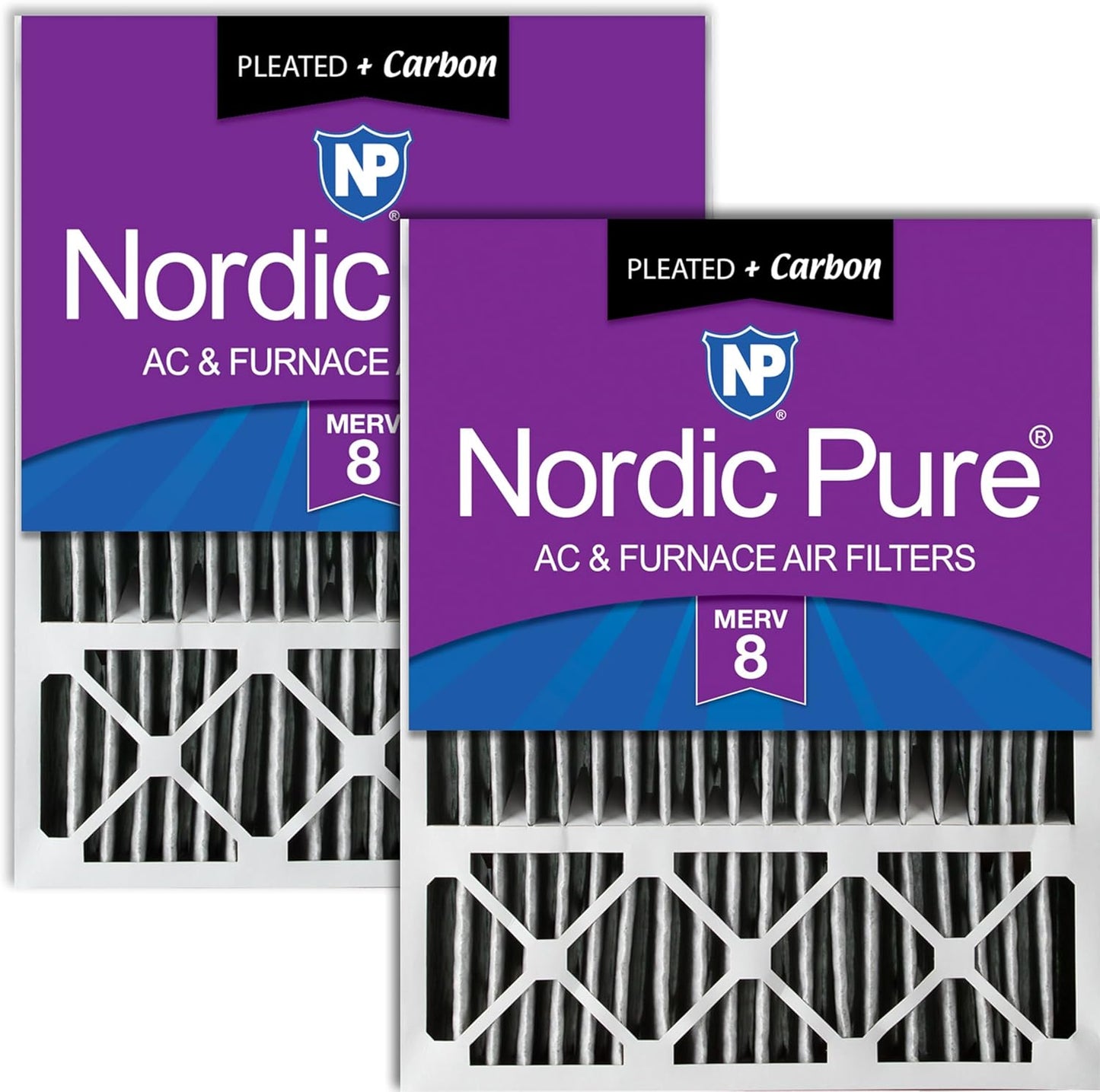 Nordic Pure 20x25x5 Replacement Air Filter for Lennox Models