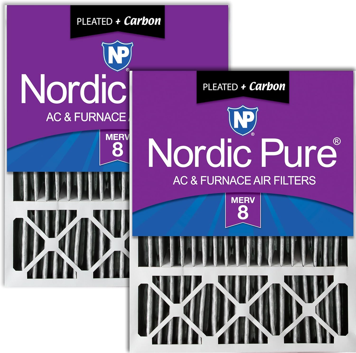 Nordic Pure 20x25x5 Replacement Air Filter for Lennox Models