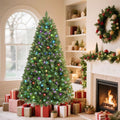 SHareconn 7.5 ft Prelit Artificial Christmas Tree with RGB Lights