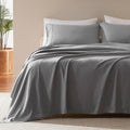 SLEEP ZONE Nanotex Super Soft Cooling Queen Bed Sheets Set - Deep