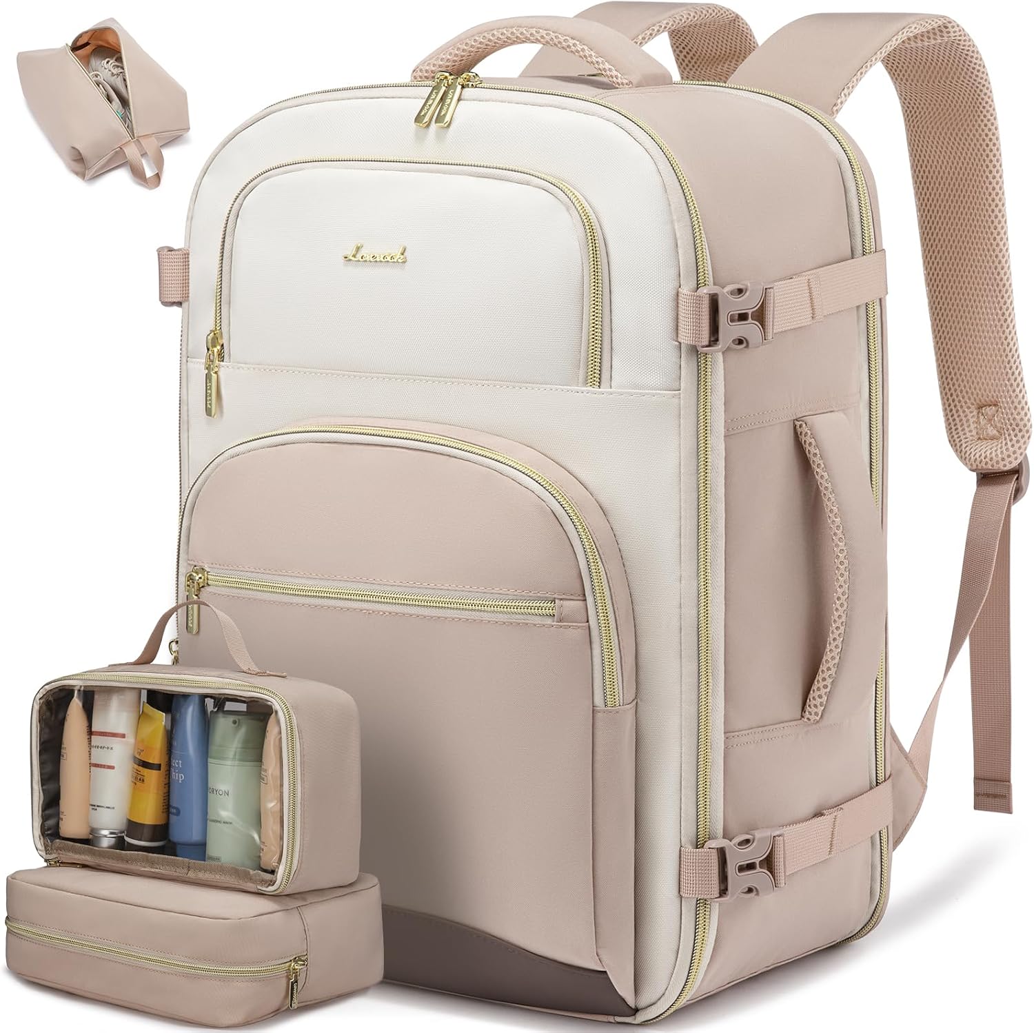 LOVEVOOK Travel Essentials Carry on Backpack for All Travelers