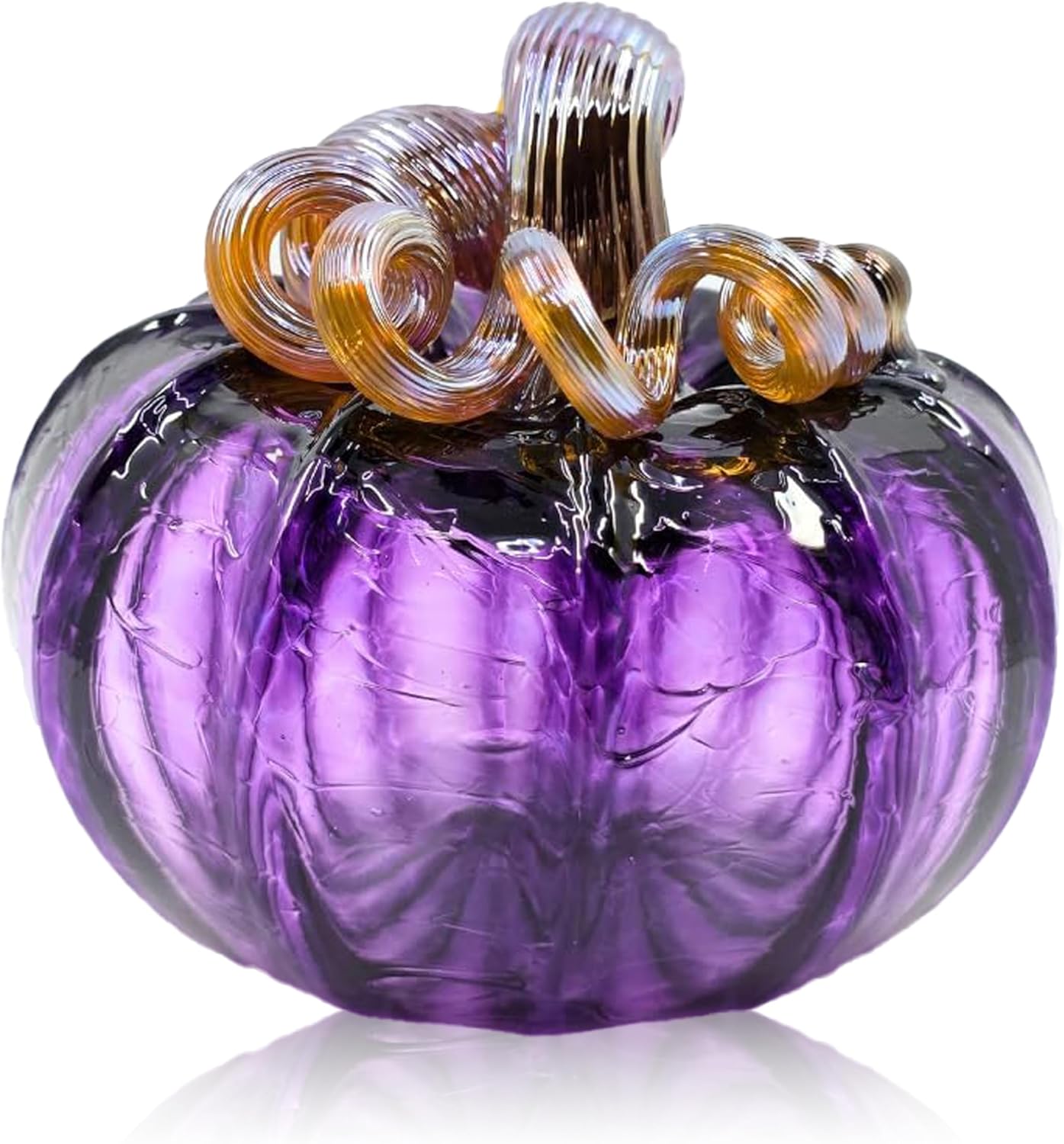 Handmade Glass Pumpkins for Unique Table Top Home Decor
