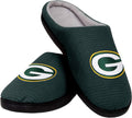 Men's NFL Team Logo Memory Foam Slide Slippers - Official