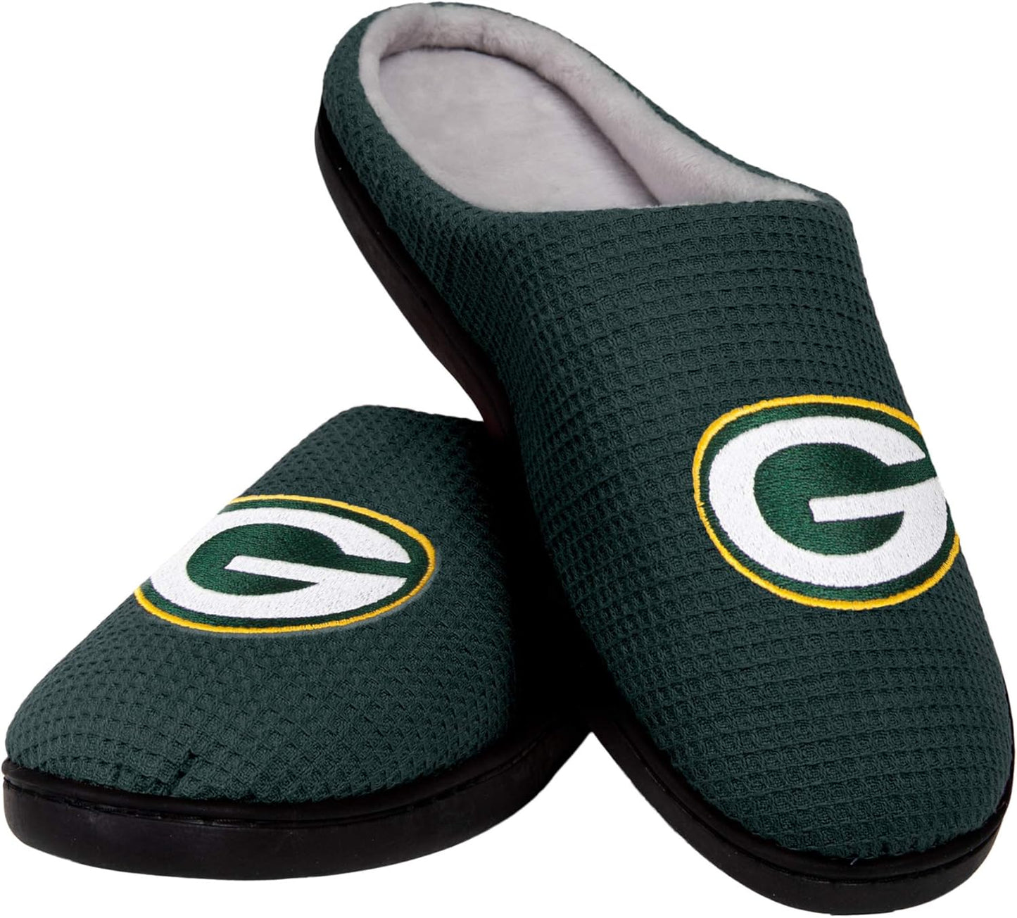 FOCO Men's NFL Team Logo Memory Foam Slide Slippers Review