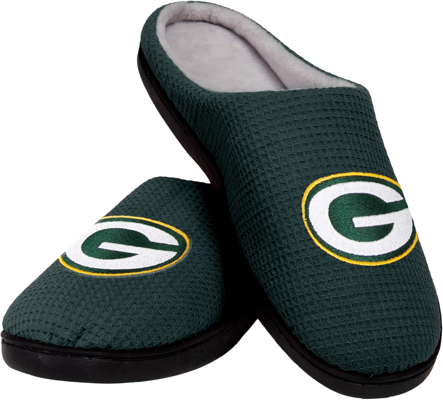 FOCO Men's NFL Team Logo Memory Foam Slide Slippers Review