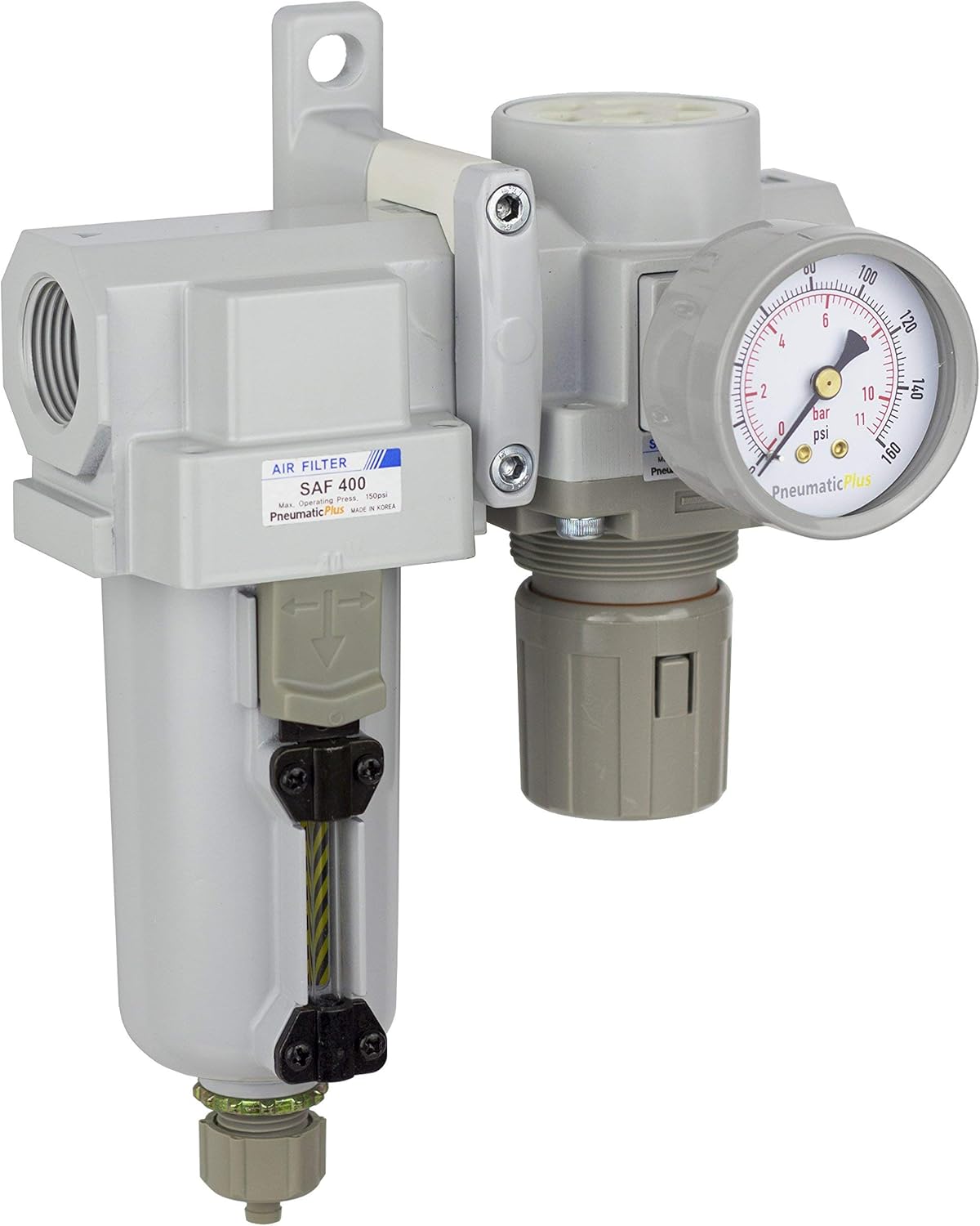 PneumaticPlus Air Filter Regulator Combo - Clean Air Control