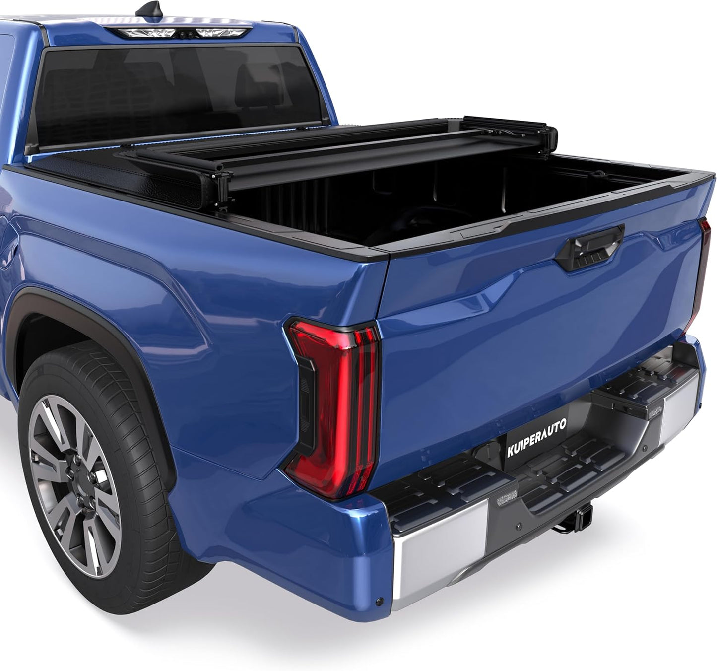 Soft Tri Truck Bed Tonneau Cover for 2007-2013 Toyota Tundra