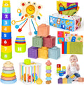 6 in 1 Montessori Sensory Toy Set for Babies - Early Learning Play
