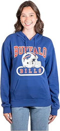 Ultra Game NFL Womens Soft Fleece Hoodie for Cozy Comfort
