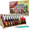 Warpaints Fanatic Mega Set Combo - 50 Acrylics with Brushes & Station