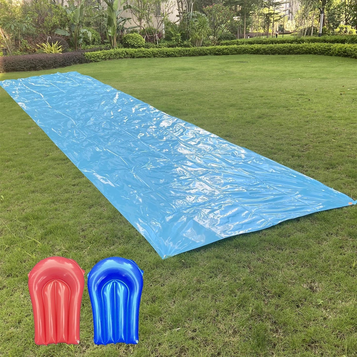 Heavy Duty Slip and Slide 40ft X 6ft with Bodyboards for Fun