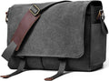 Messenger Bag for Men Laptop Bag Unisex Retro Canvas Design