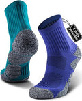 CWVLC Cushioned Compression Sport Quarter Socks 4-Pack - Support