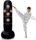 Inflatable Punching Bag Freestanding Kids Boxing Bag - Practice