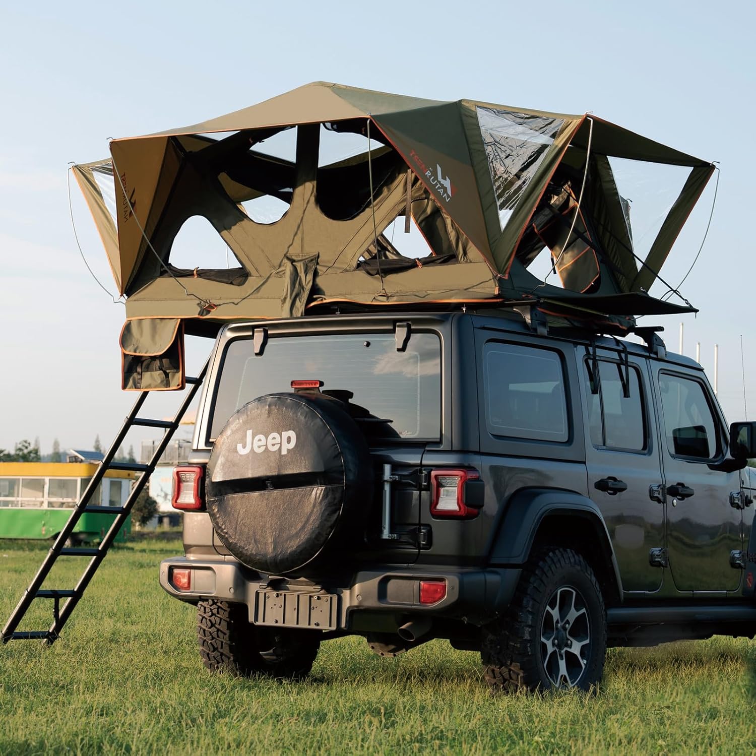 Pop Up Rooftop Car Tent for Jeep Wrangler - LEADWIN