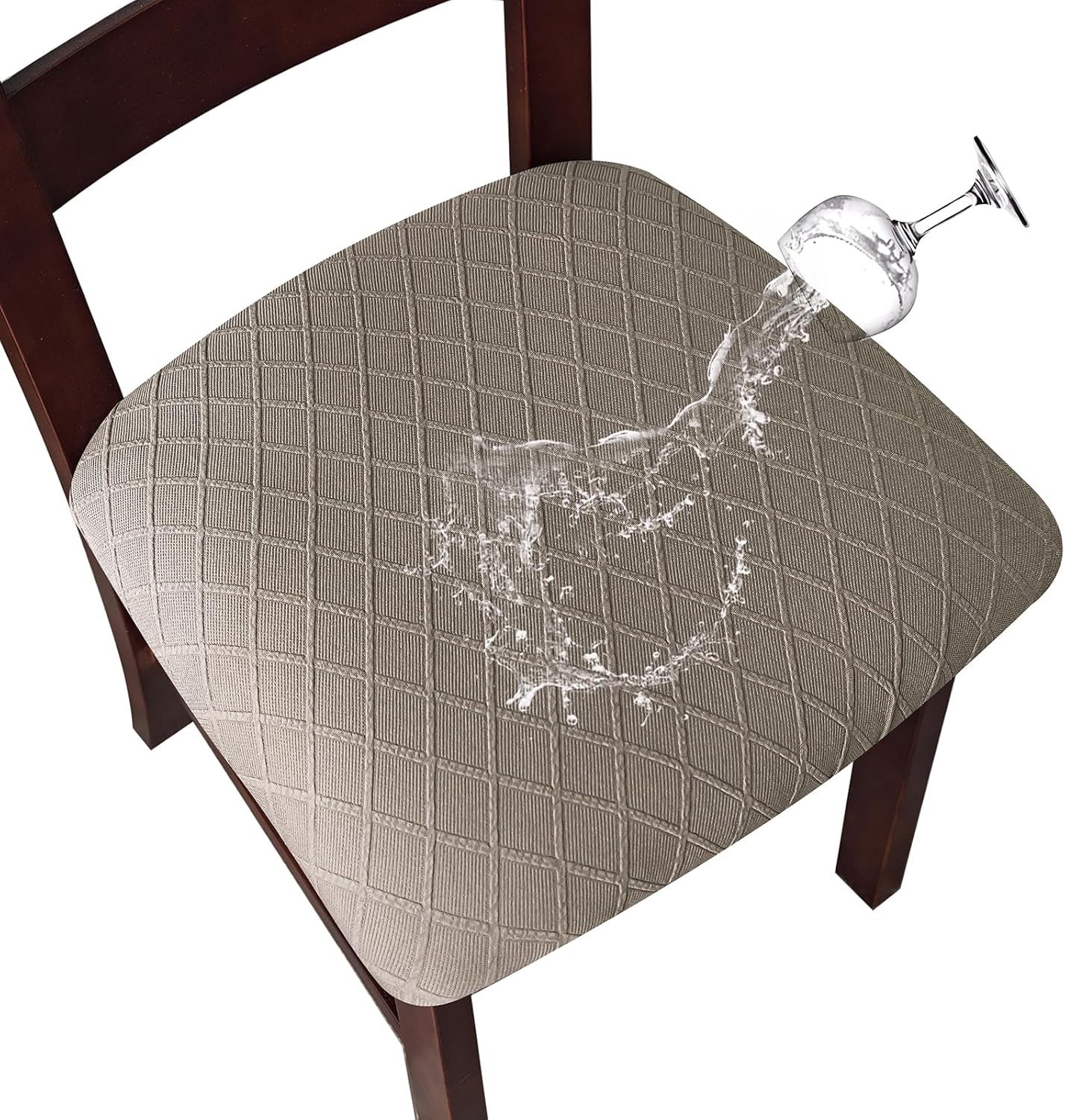 Genina Waterproof Seat Covers for Dining Room Chairs