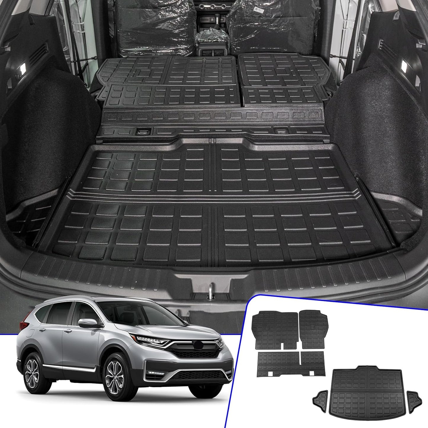 Rongtaod Cargo Mat for 2023 2024 2025 2026 Honda CRV Trunk