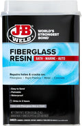 J-B Weld Fiberglass Resin Gallon - Durable Waterproof Repairs
