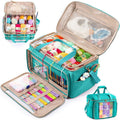 Large Yarn Storage Bag with Double-Layer Lid - Holds 50-60 Yarn