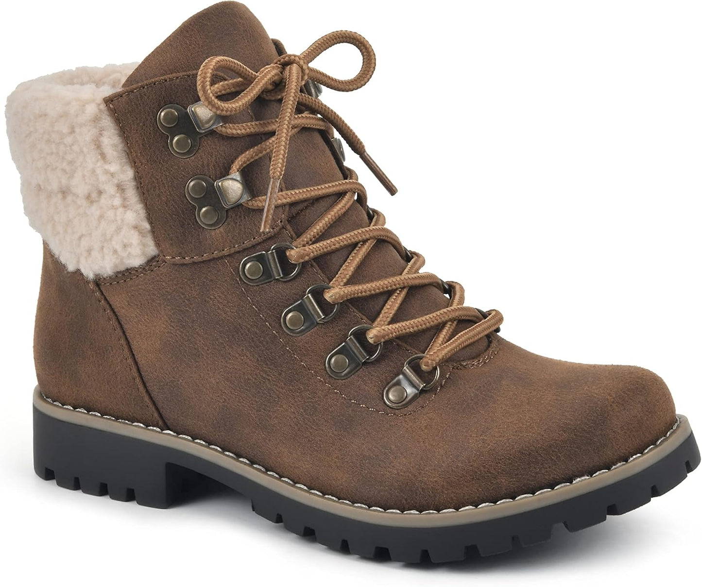 Pathfield Women's Lace-up Hiker Style Bootie for Comfort