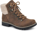 Pathfield Women's Lace-up Hiker Bootie - Cozy Sweater Collar