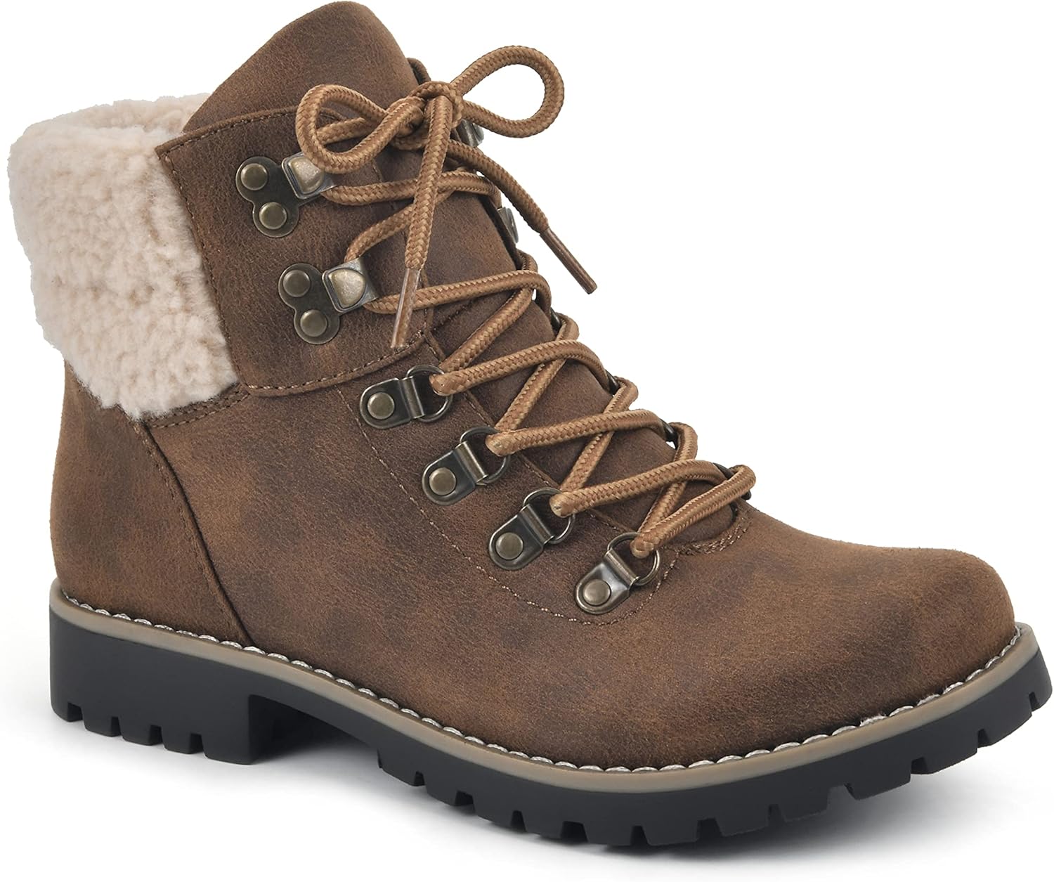 Pathfield Women's Lace-up Hiker Style Bootie for Comfort