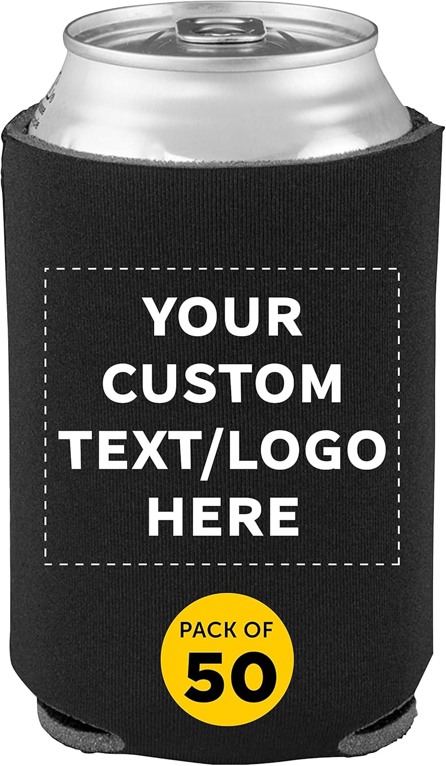 Custom Collapsible Beer Can Coolers for Events and Promotions