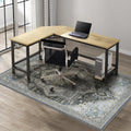 Kuyal Chair Mat for Hard Floors 46ft x 60ft - Low Pile Protection