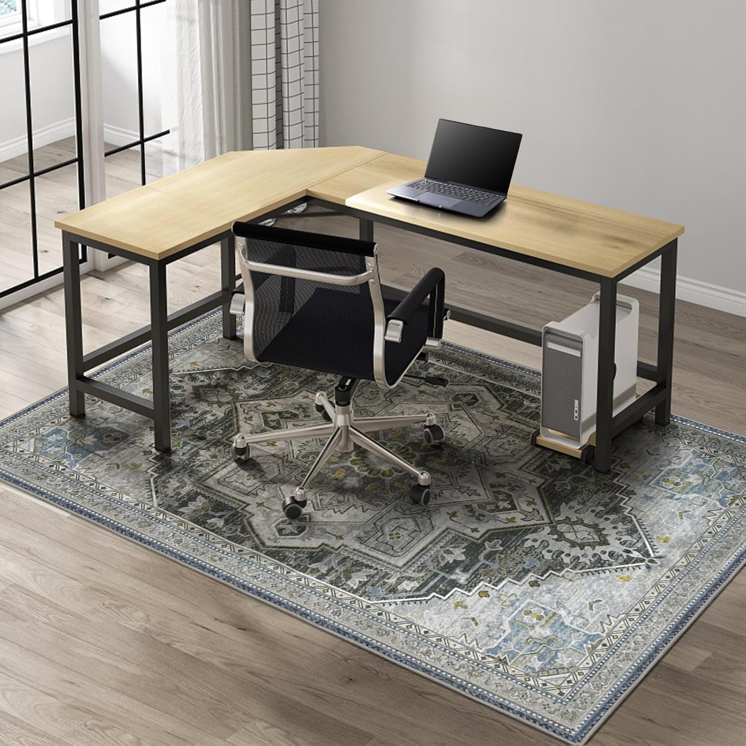 Kuyal Chair Mat for Hard Floors - 46in x 60in Protection Rug