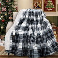 MAXEVE Faux Fur Heated Electric Blanket for Cozy Comfort