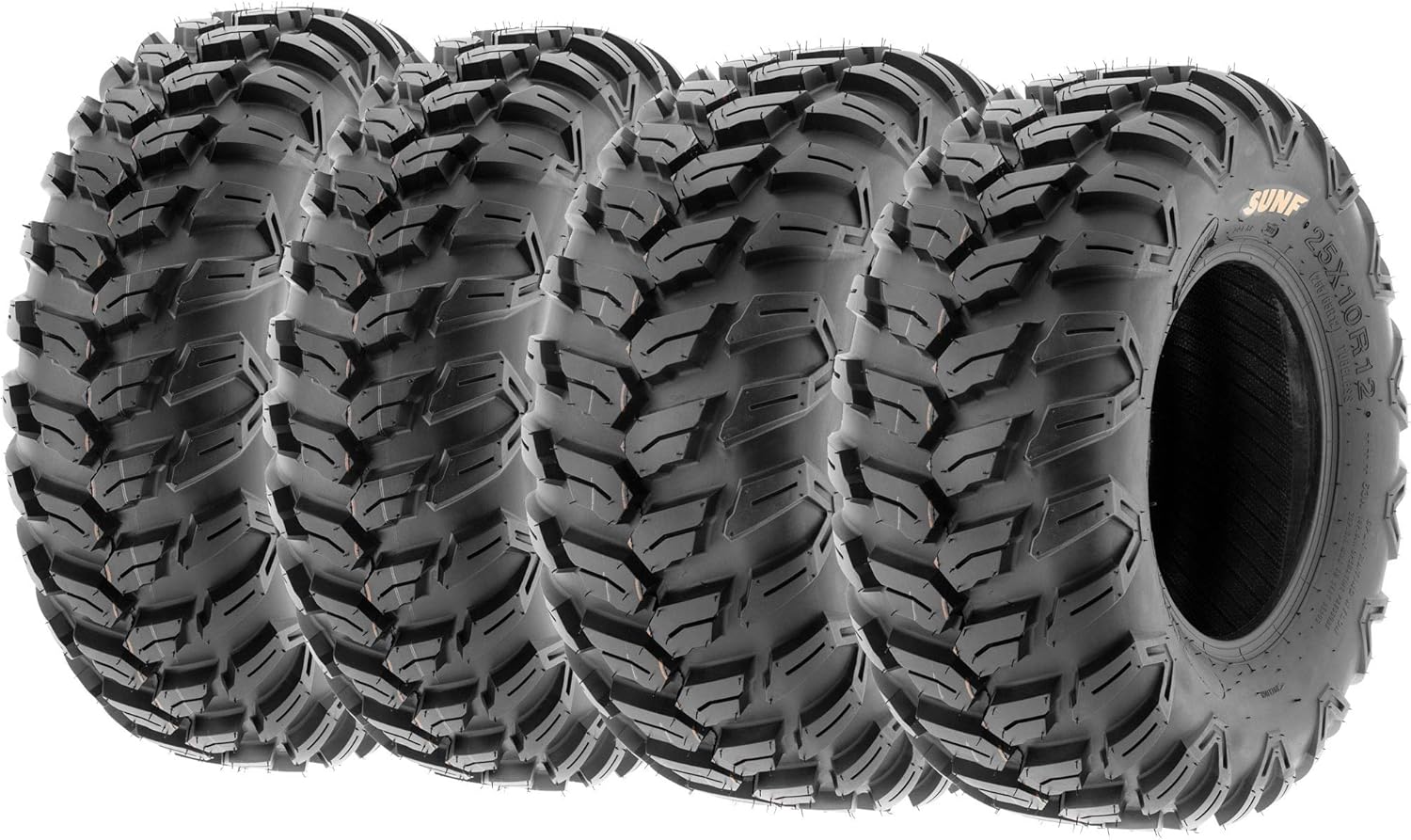 Set of 4 SunF A043 XC Racing ATV UTV Radial Sport Tires