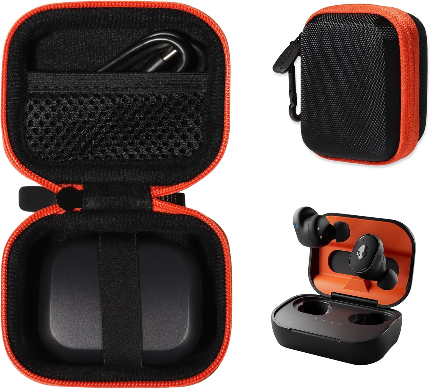 Compact Wireless Charging Case for Skullcandy Grind Fuel