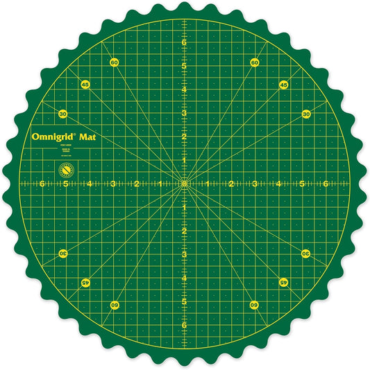 Omnigrid 360 Rotating Self-Healing Cutting Mat for Precision
