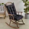 Rocking Chair Cushion Premium Tufted Pads - Comfortable 2-Piece Set