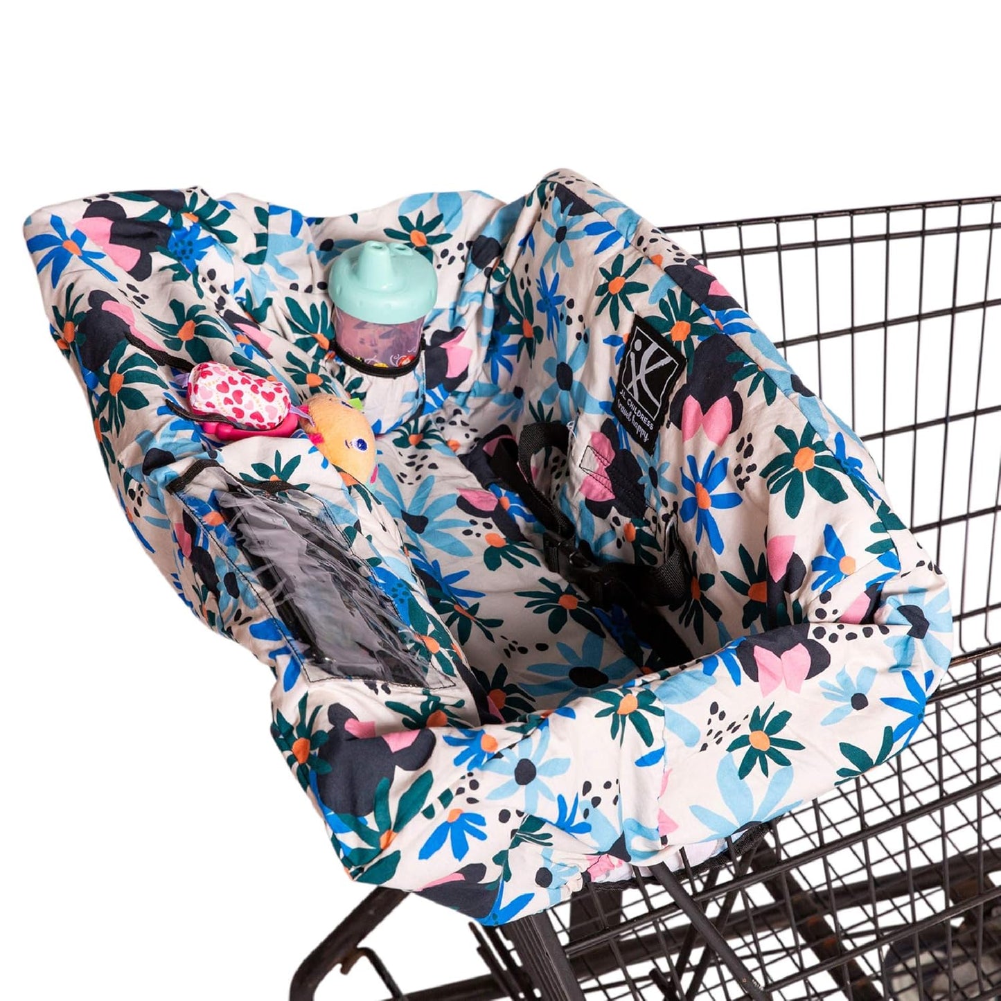 Minnie Mouse Grocery Cart Cover + Phone Holder