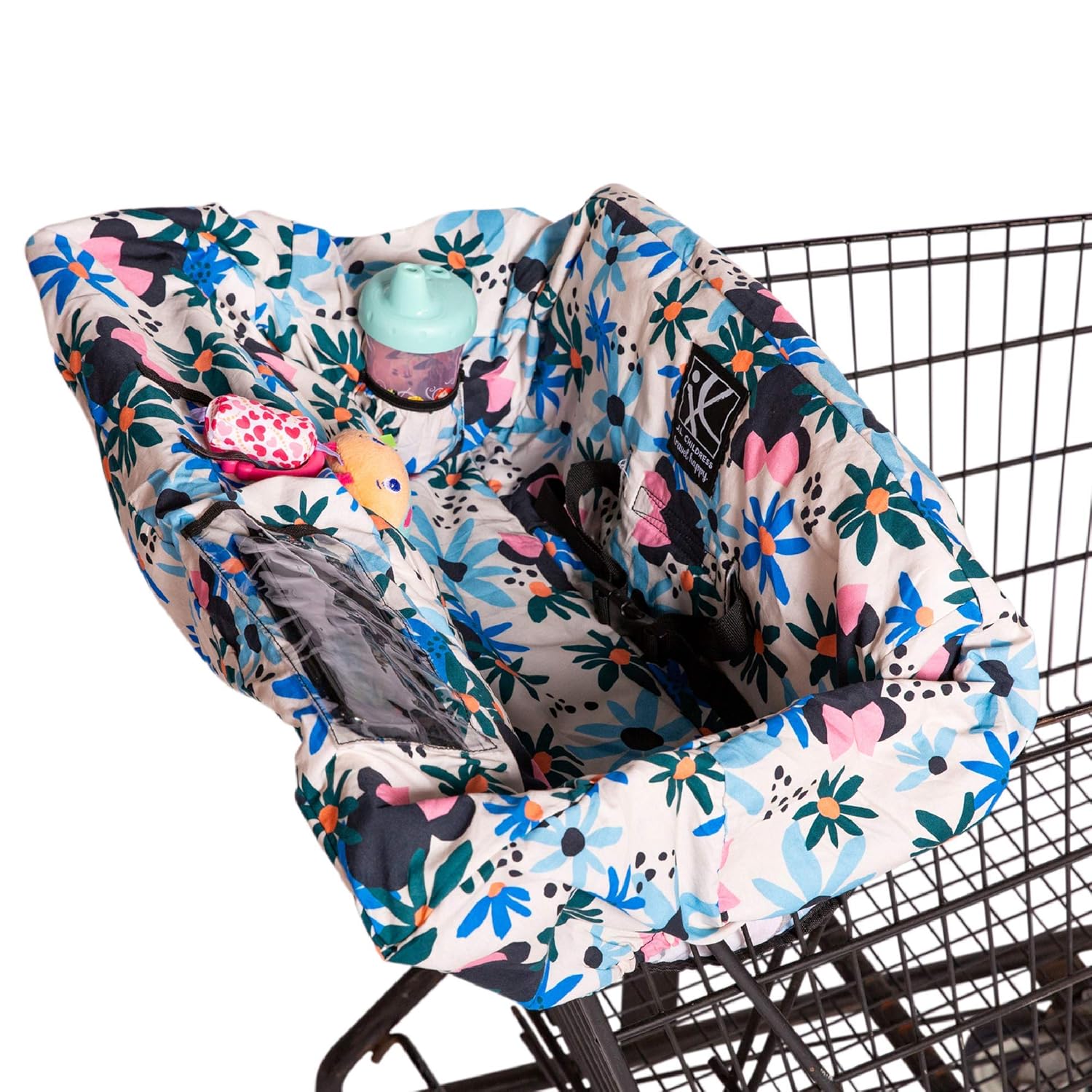Minnie Mouse Grocery Cart Cover + Phone Holder