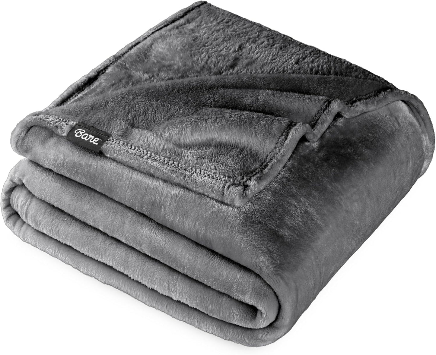 Bare Home Microplush Fleece Blanket - Cozy Warm Twin XL