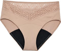 Period Underwear for Women Comfort-Stretch Hip Huggers - Holds 12