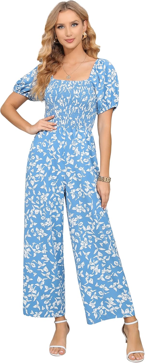 Floral Summer Jumpsuits for Women by Love Welove Fashion