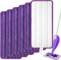 SealUncle Reusable Mop Pads - 6 Pack for Swiffer WetJet