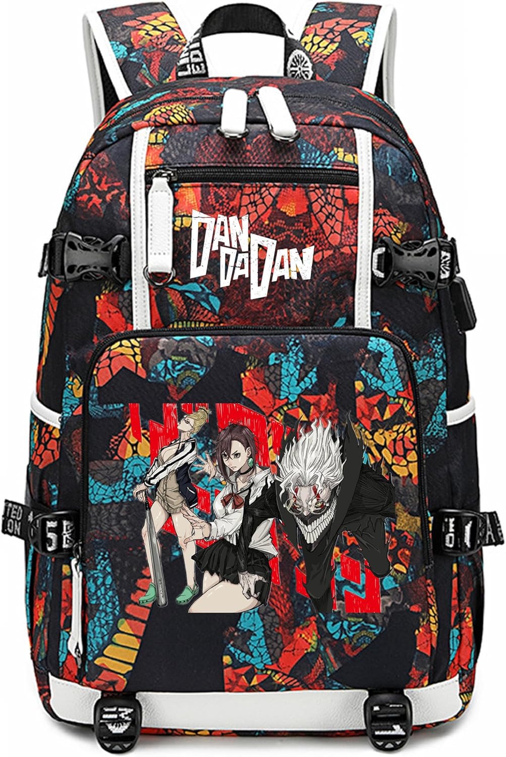 Anime DanDaDan Backpack Daypack for Students and Laptops